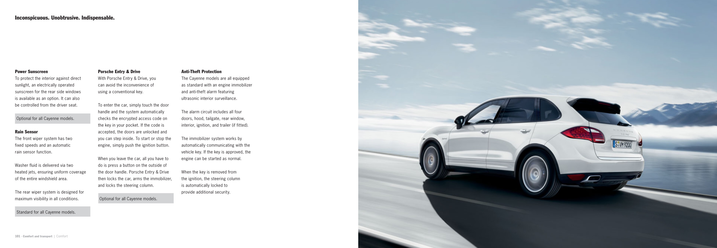 2013 Porsche Cayenne Brochure Page 50